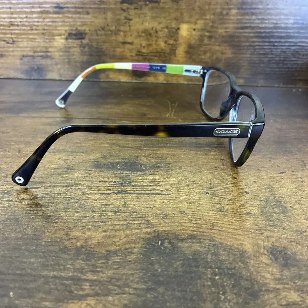 Coach HC6013 Julayne 5001 Dark Tortoise Eyeglass FRAMES ONLY 52 16 135